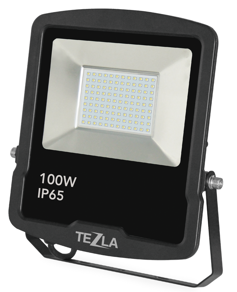 Tezla Commercial 110v/240v 100W 12,000 Lumen LED Flood