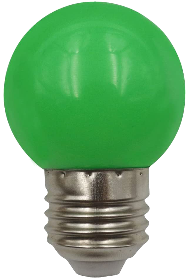 Tezla 1W ES Golf Ball Lamp - Green