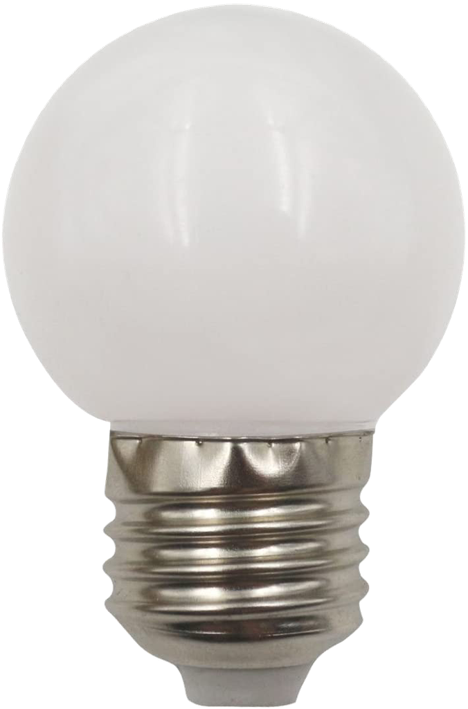 Tezla 1W ES Golf Ball Lamp - Cool White - Frosted