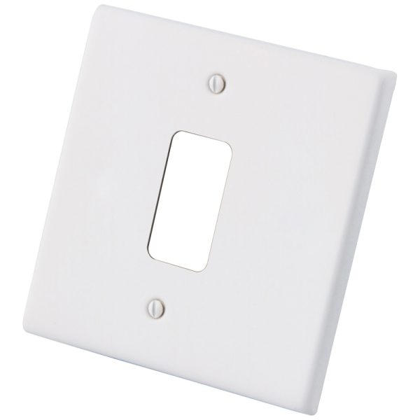 Lincoln 1 Gang 1 Module Grid Plate