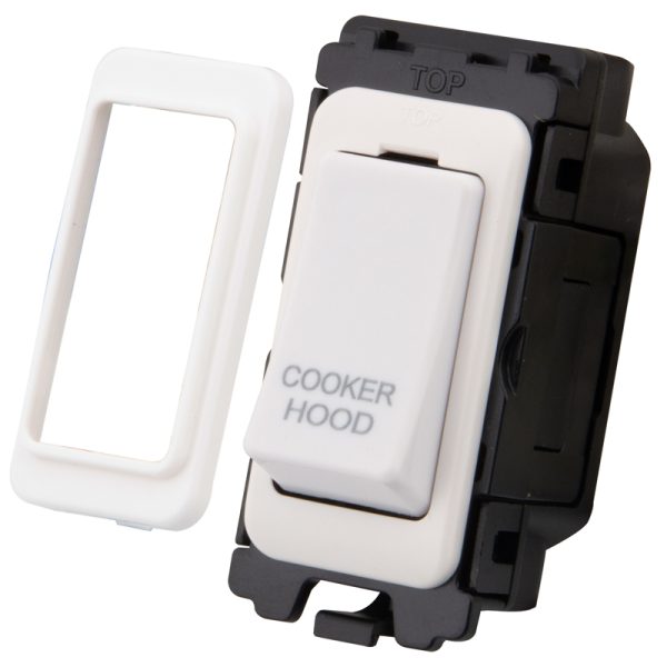 20A Double Pole Switch Grid Module - 'Cooker Hood'