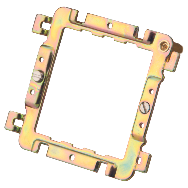 1 Gang 1 Module Grid Metal Gasket Frame