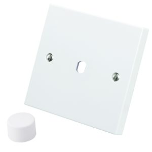 [HD1GPLT] Lincoln 1 Gang  Dimmer Plate + Knob