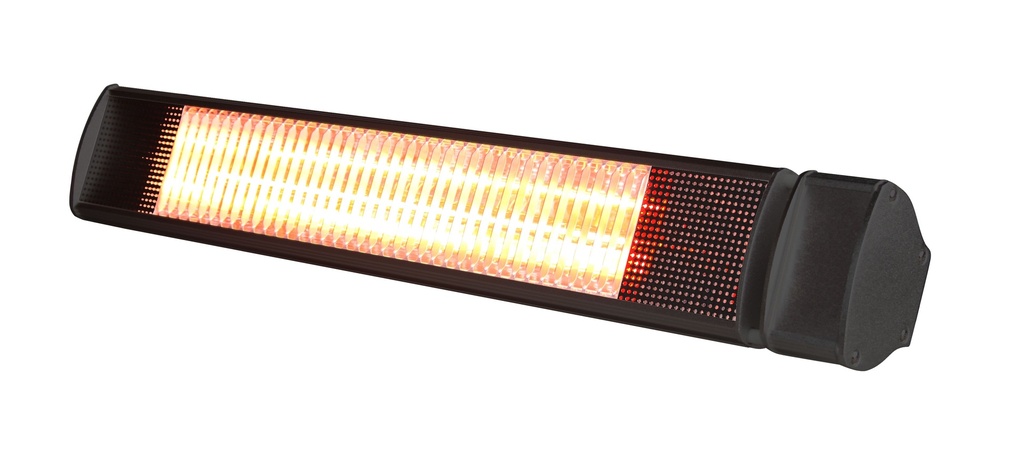 Eldorado Black IPX5 IR Wall Mounted Heater