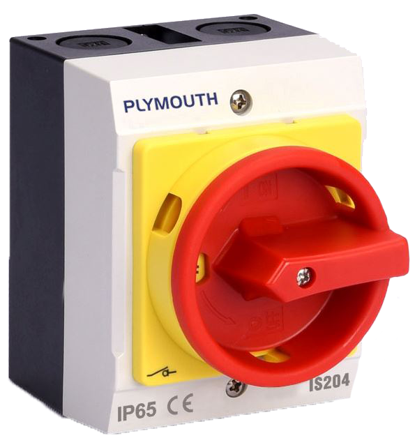Plymouth 20amp 4 Pole Rotary Isolator IP65