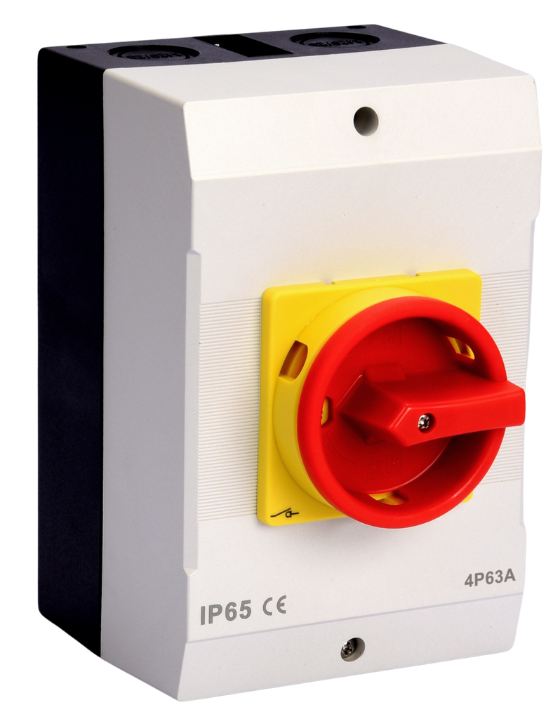 Plymouth 63 amp 4 pole Rotary Isolator IP65
