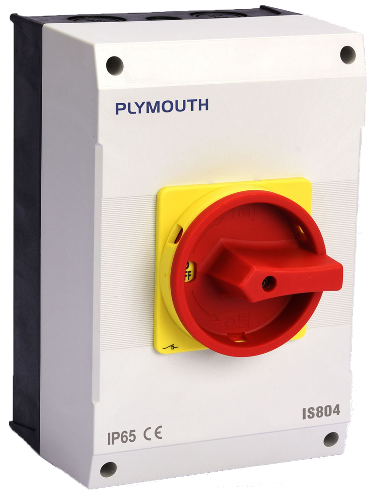 Plymouth 80Amp 4 Pole Rotary Isolator IP65