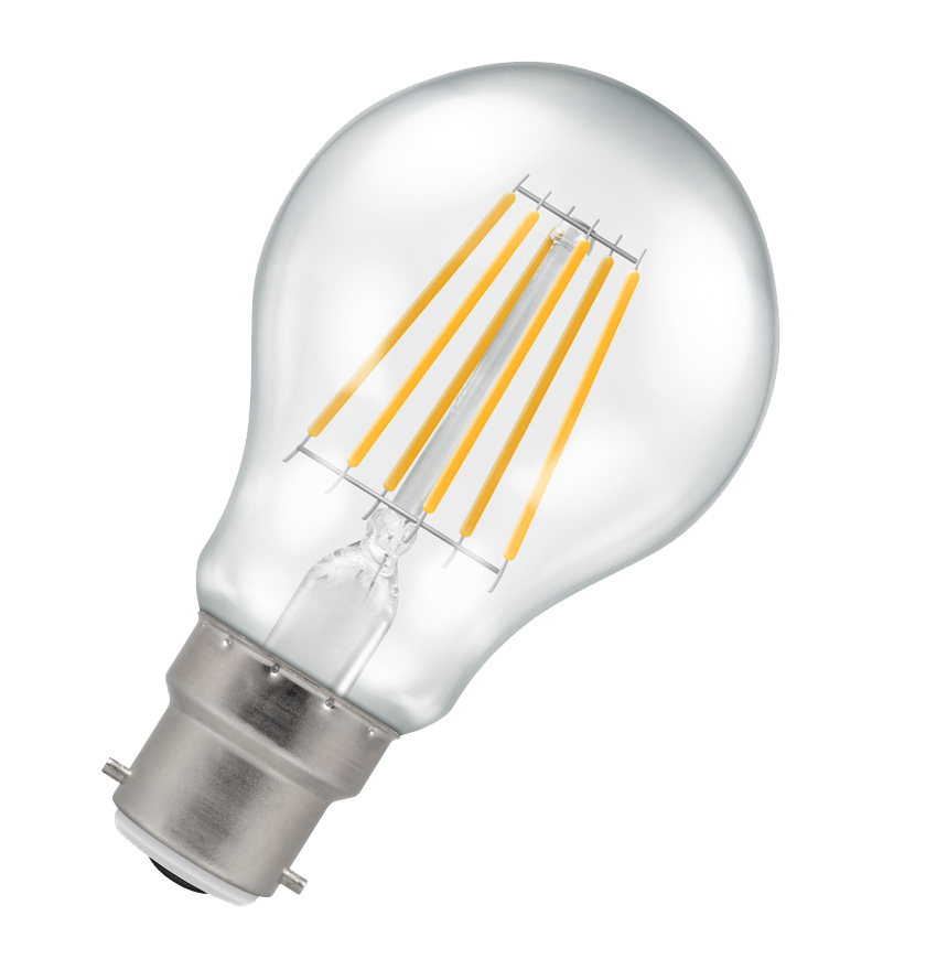 Lyv LED Filament Dimmable GLS BC - 8W 880lm