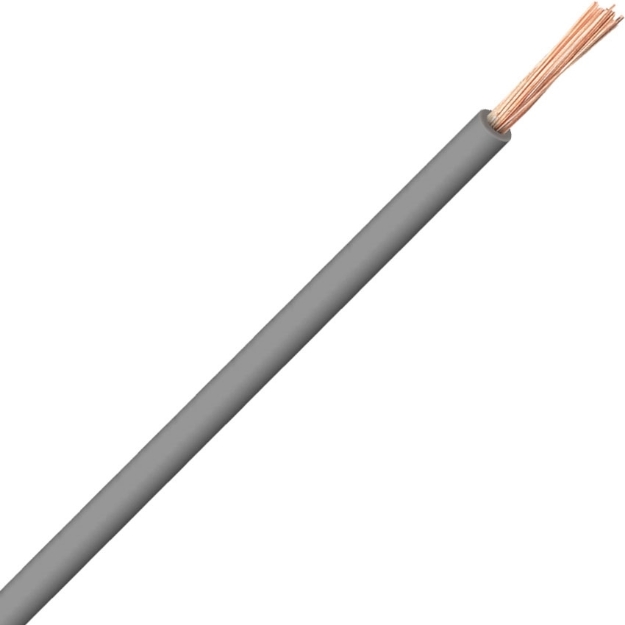 LSF 2.5 Single Grey H07Z1-R Cable LSZH  , LSHF
