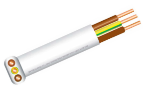 LSF Twin and Earth 3 X 1.5sq  Cable - Brown/Brown LSZH , LSHF N05Z1ZH4-U 6193b