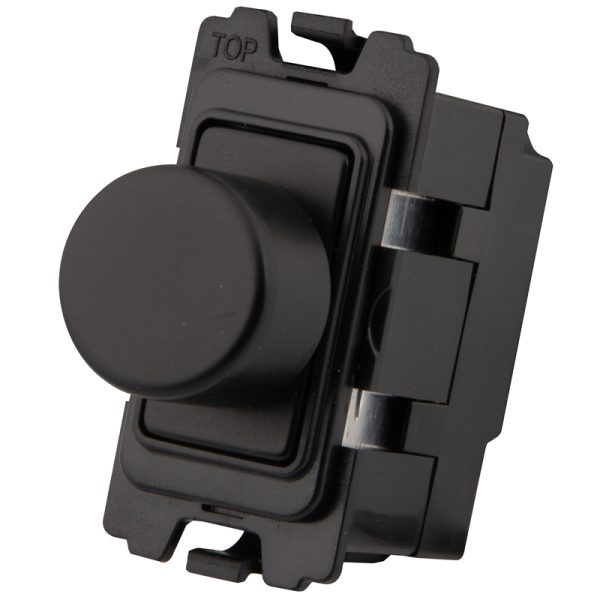 Black Metal 2 Way Dummy Grid Dimmer 3080-029
