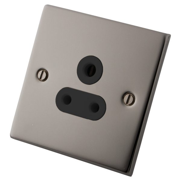 Black Nickel 1 Gang 5 Amp Socket