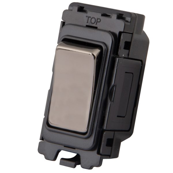 Black Nickel 20 Grid Module - Blank - 3070-050