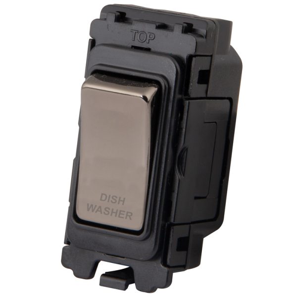 Black Nickel 20 Grid Module - DISHWASHER - 3070-050DW