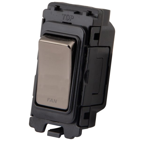 Black Nickel 20 Grid Module - FAN - 3070-050FN