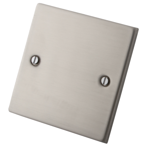 Stainless Steel 1 Gang Blank Plate Switch