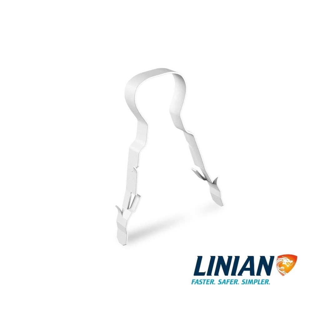 [1LCW608] LINIAN FireClip™, Single, White, 6-8mm
