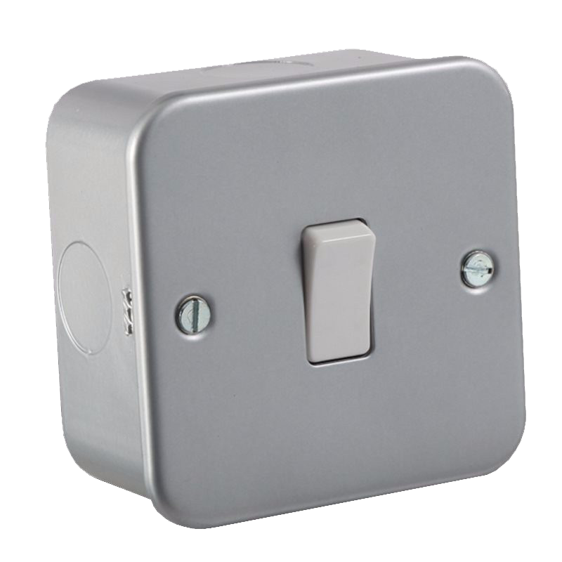 [1LS2M] Lincoln Metalclad 1 Gang 2 Way Switch