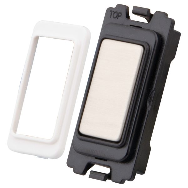 Stainless Steel Blank Grid Module - 3030-030