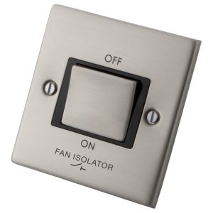 Stainless Steel 3 Pole Fan Isolator Switch