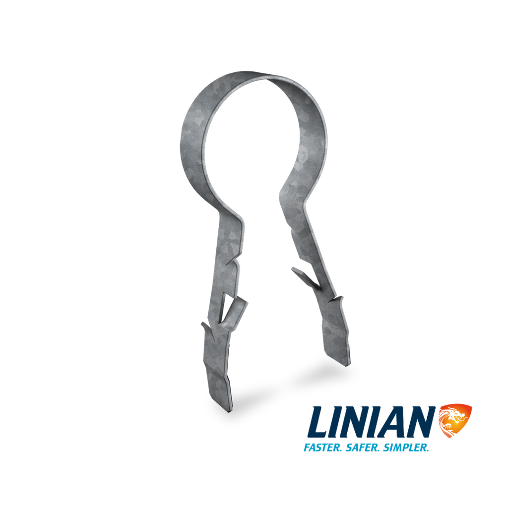 [1LSGALV2325] LINIAN SuperClip™, Galv, 23-25mm