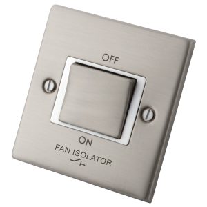 Stainless Steel 3 Pole Fan Isolator Switch