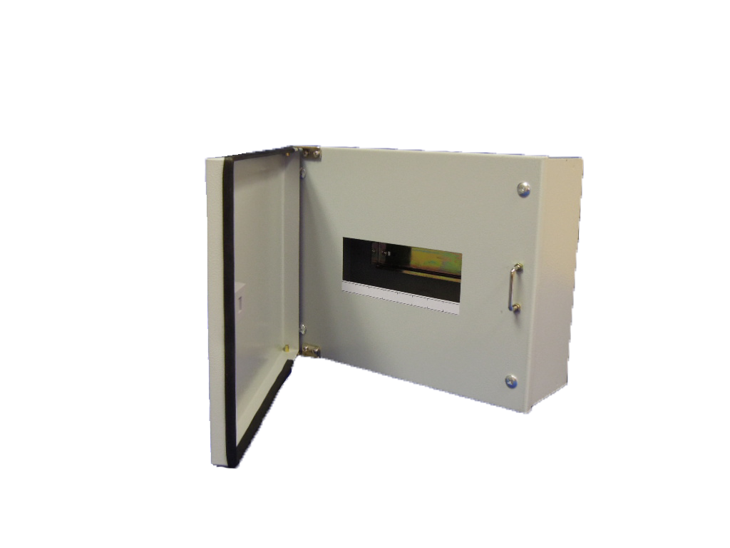 Plymouth Metal Enclosure One Row 8 Module IP54