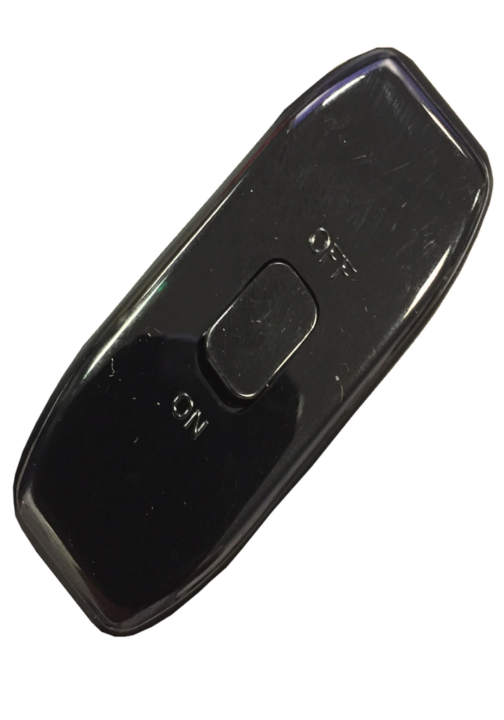 [2279B] Lincoln 6 Amp In Line Switch - Black  c/w 2 Terminals & Earth