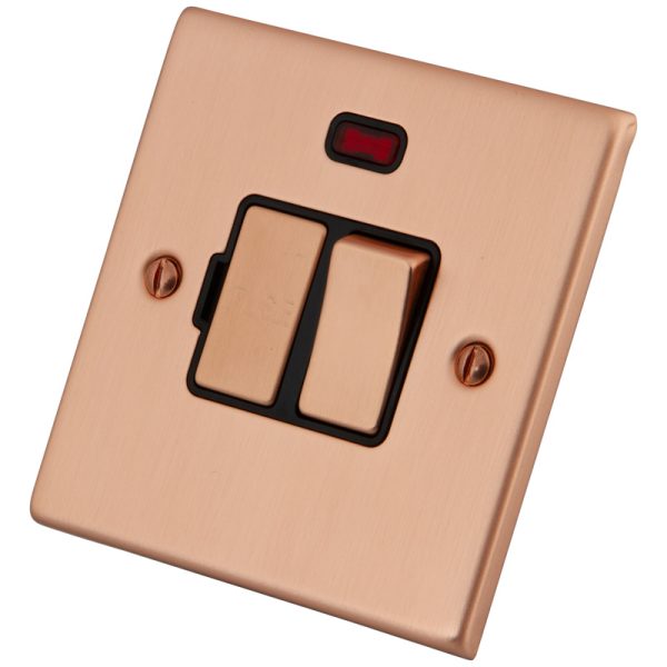 Copper 13A Switched Fused Spur Neon 6102-045