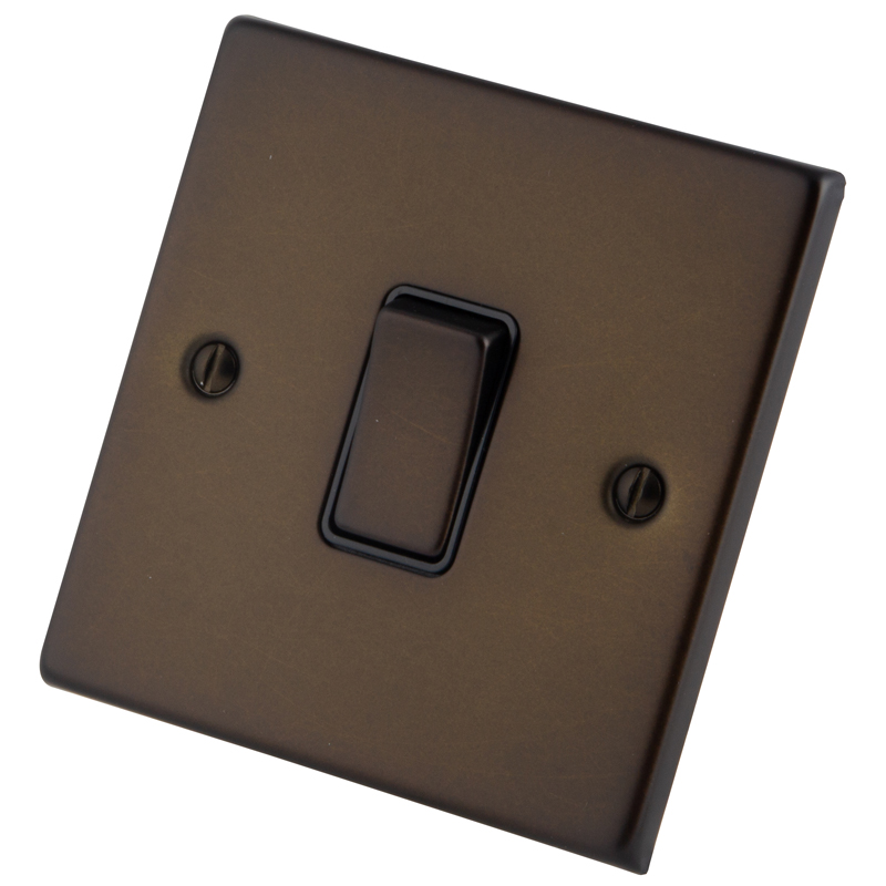 Dark Bronze 1 Gang 2 Way Switch 6062-002