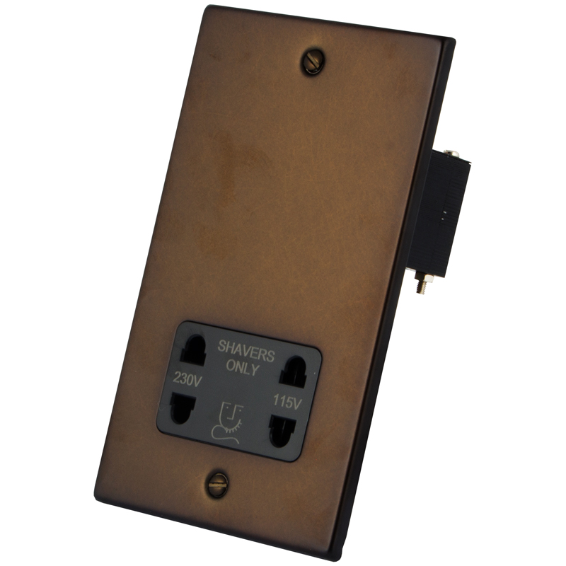 Dark Bronze Shaver Socket 6062-110