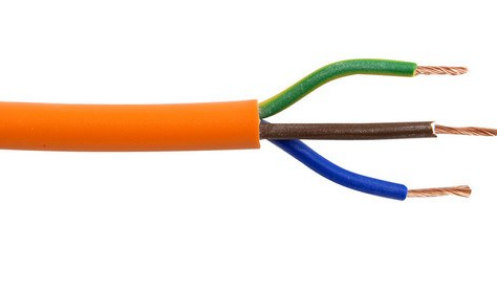 [3X0.75/O] PVC 3 Core 0.75mmSQ Orange Round Flex 2183Y H03VV-F