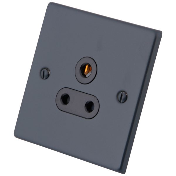 Granite Blue 5A Unswitched Socket 6103-109