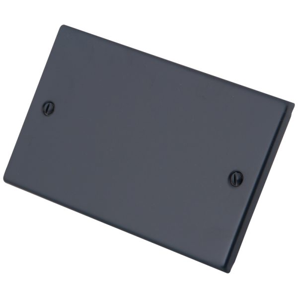 Granite Blue 2 Gang Blank Plate 6103-031