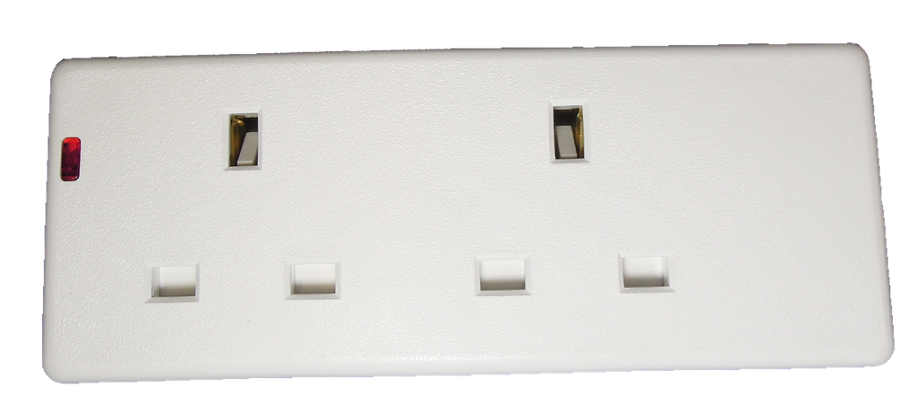 Plymouth 2 Gang 13 Amp Trailing Socket Block