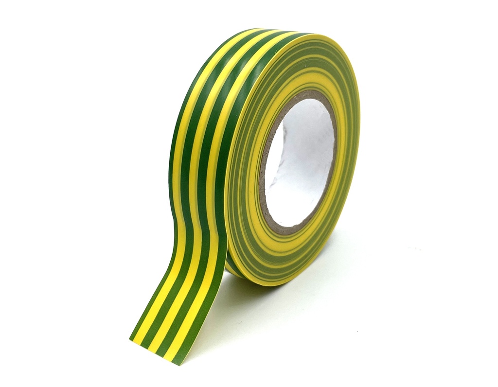 Lancaster Insulating Tape Earth 19 mm x 20m