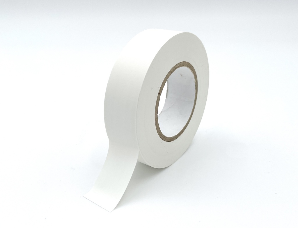 Lancaster Insulating Tape White 19mm x 20m