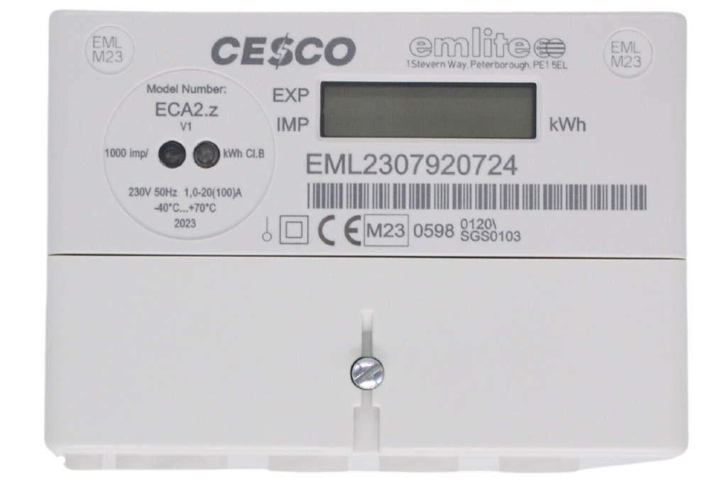 Emlite 100A Single Phase KWH Meter