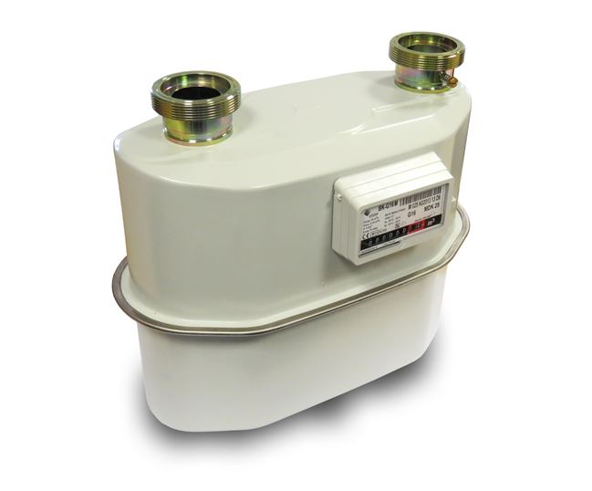 Honeywell BK-G4 Diaphragm Gas Meter C/W IN-Z61 Adapter