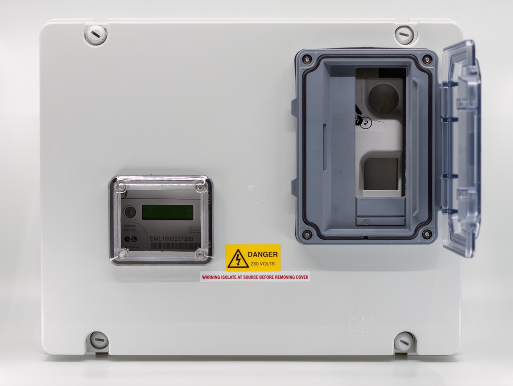 Emlite IP55 Enclosure for Coin Meters