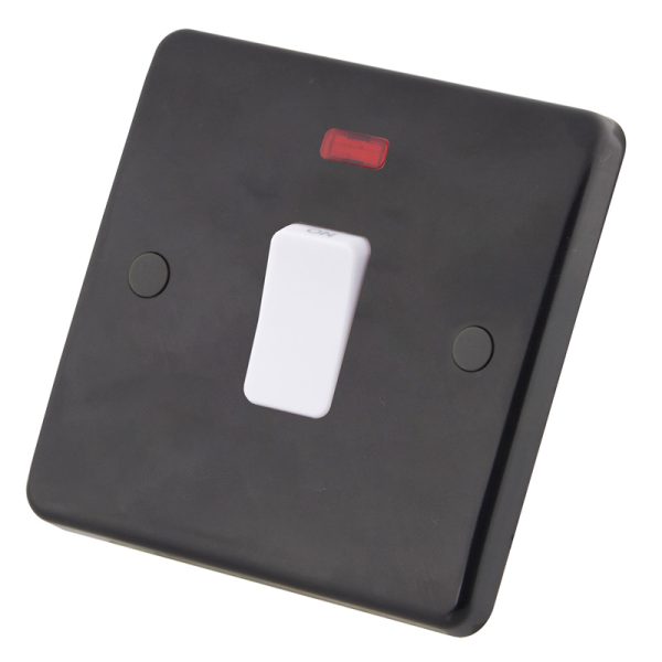 Iona Part M 20 Amp Double Pole Switch + Neon Light