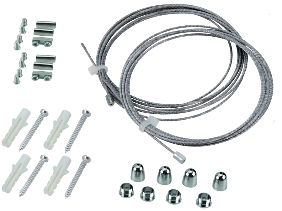 Tezla 1M Suspension Kit for LED Panels