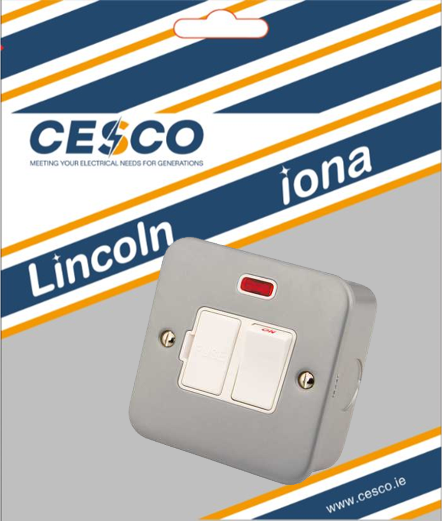 Metalclad 13 Amp Switched Fused Spur Pre Packed