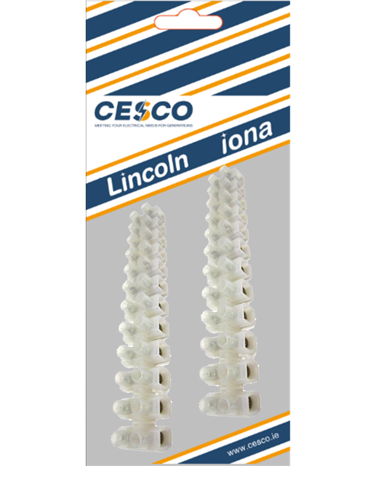Lincoln 12 poles 30A 2 Pack Strip Connector Pre Pack
