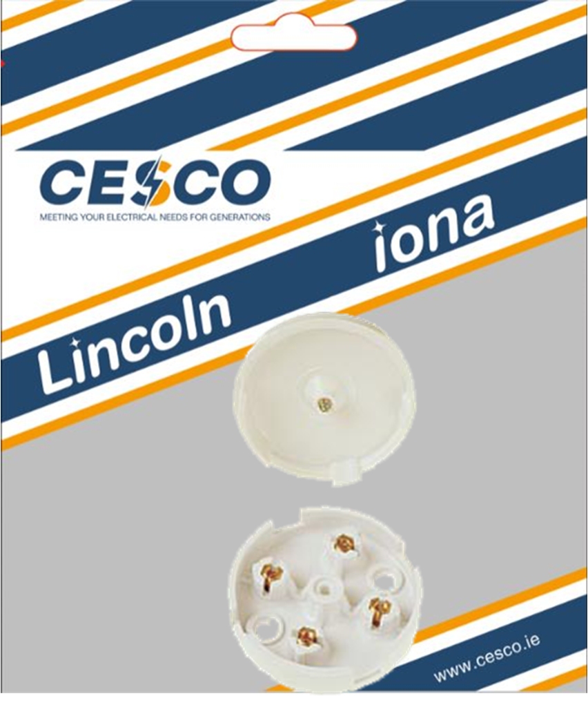 Lincoln 5 Amp 4 Terminal Selective Entry Junction Box Pre Packed