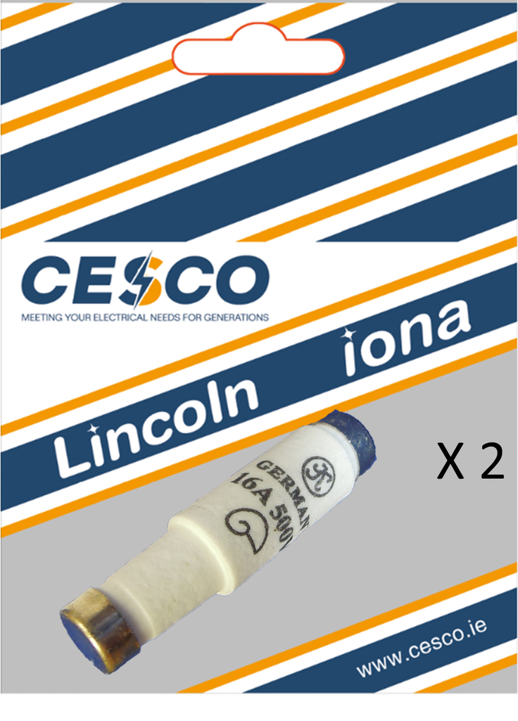 [PP/NDZ16] Cesco 16 Amp NDZ Fuse Pack of 2 Pre Packed