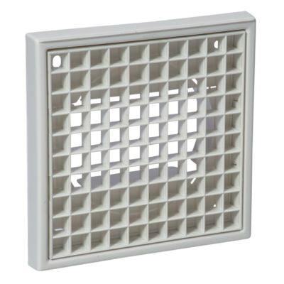 Manrose Multi-fit White Egg Crate Grille - Poly Bag