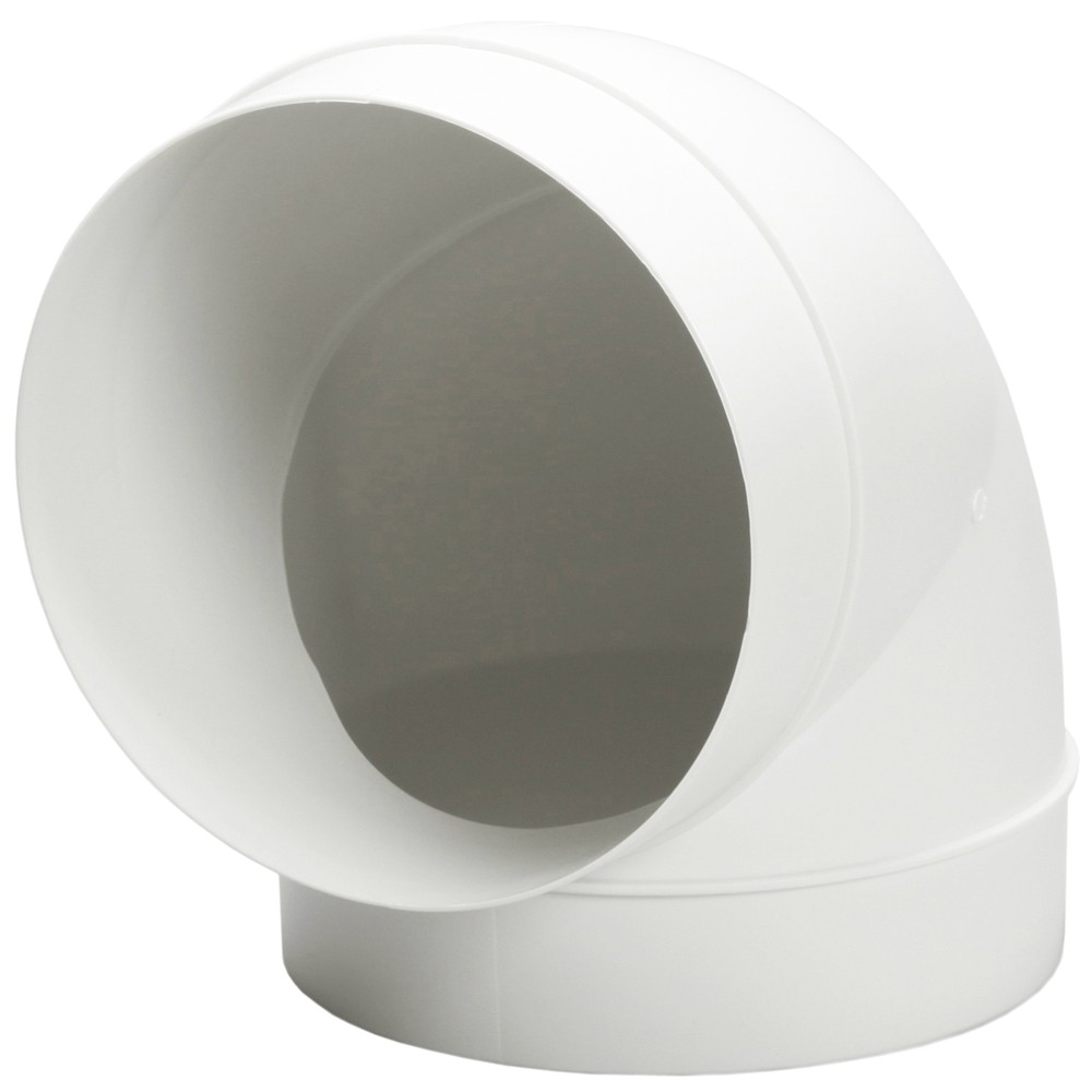 Manrose 100mm 90 Degree Round Pipe Bend