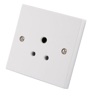 Lincoln 5 Amp 1 Gang Unswitched Socket