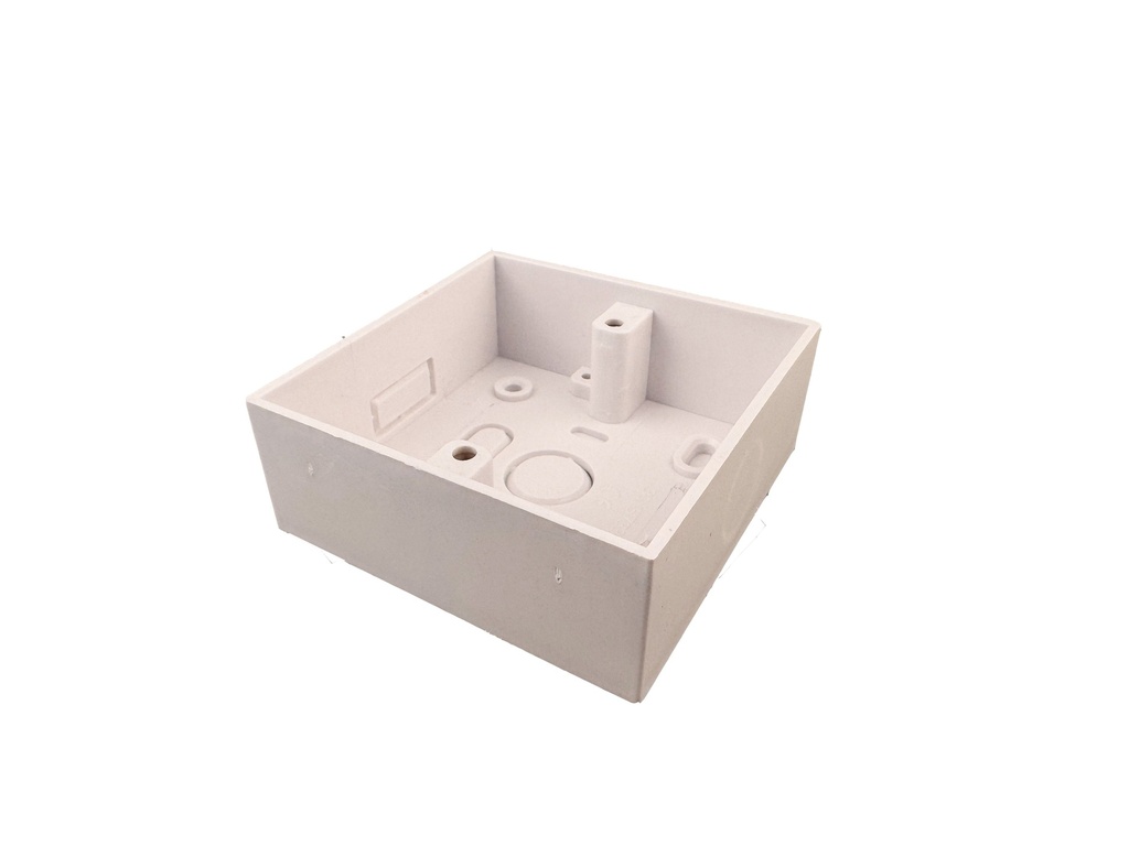 [SBR3W] Lincoln 1 Gang 32mm Surface Socket Box c/w Knock Out